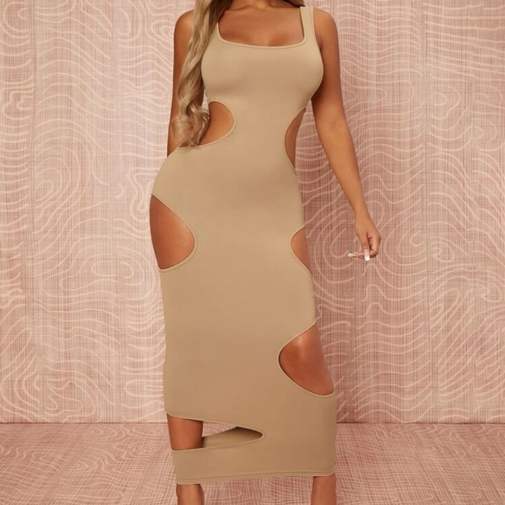 Cut out bodycon dress